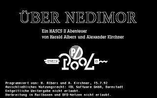 Über Nedimor atari screenshot