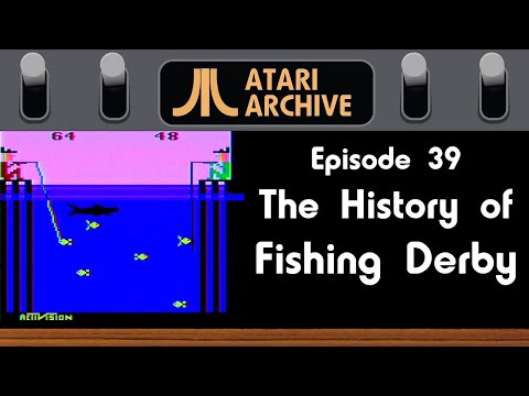 Atari 2600 VCS Fishing Derby : scans, dump, download, screenshots, ads,  videos, catalog, instructions, roms